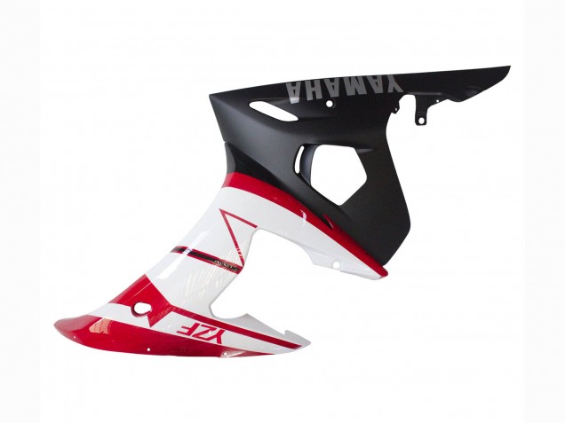 2006-2009 Yamaha YZF R6S Motorcycle Fairings - Red White Matte Black Canada
