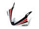 2003-2004 Yamaha YZF R6 Motorcycle Fairings - White Red Glossy Black Motul Canada