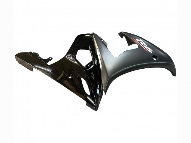 2003-2004 Yamaha YZF R6 Motorcycle Fairings - Glossy Black Matte Black Gold Chameleon Canada