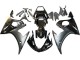 2003-2004 Yamaha YZF R6 Motorcycle Fairings - Glossy Black Matte Black Gold Chameleon Canada