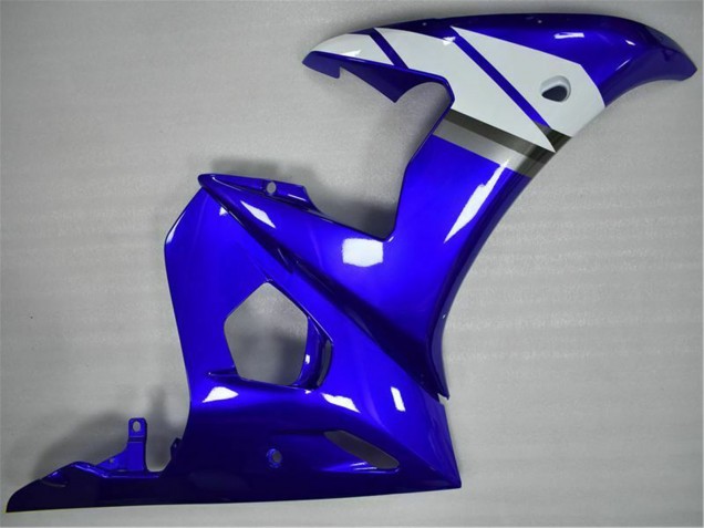 2005 Yamaha YZF 600 R6 Motorcycle Fairings - Blue White Canada