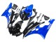 2006-2007 Yamaha YZF 600 R6 Motorcycle Fairings - Blue Glossy Black Canada