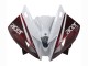 2006-2007 Yamaha YZF 600 R6 Motorcycle Fairings - White Maroon Red Fiat Acer Yamalube Canada