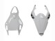 2006-2007 Yamaha YZF 600 R6 Motorcycle Fairings - White Glossy Black Motul Michelin Canada