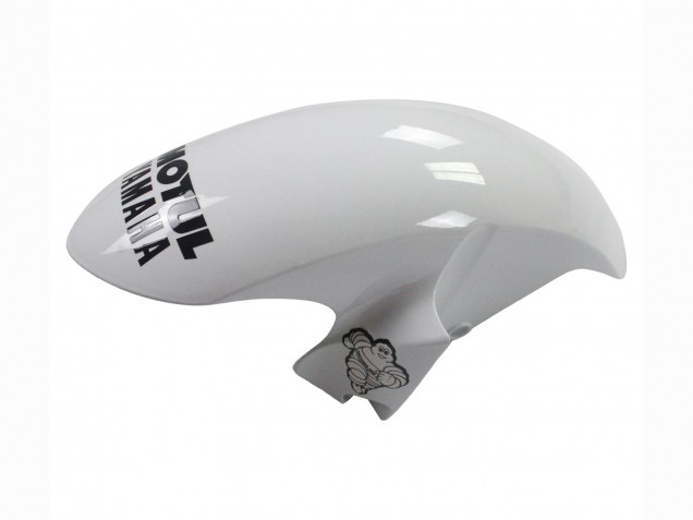 2006-2007 Yamaha YZF 600 R6 Motorcycle Fairings - White Glossy Black Motul Michelin Canada