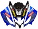 2006-2007 Yamaha YZF 600 R6 Motorcycle Fairings - White Blue Black Fimer Volvo Yamalube Sterilgarda Canada