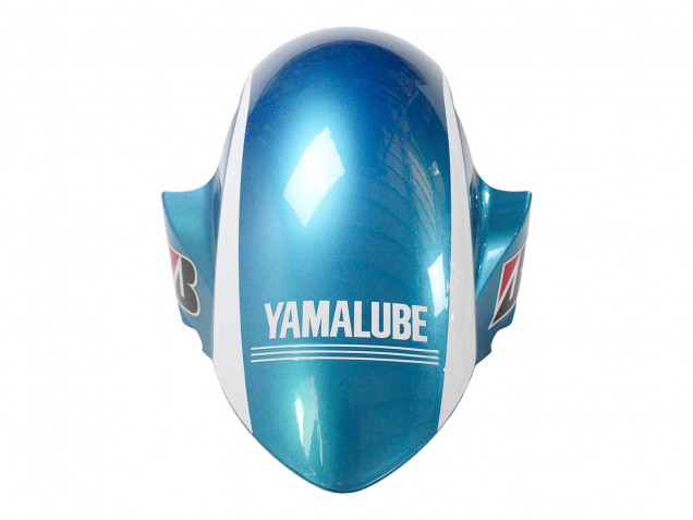 2006-2007 Yamaha YZF 600 R6 Motorcycle Fairings - White Blue Black Semakin Didepan ENEOS Canada