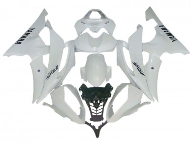 2008-2016 Yamaha YZF 600 R6 Motorcycle Fairings - Glossy White Canada