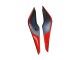 2011-2015 Honda CBR250RR Motorcycle Fairings - Matte Black Red Stripe Canada