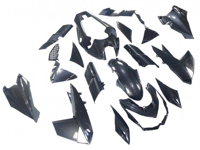 2010-2013 Kawasaki Z1000 Motorcycle Fairings - Black Carbon Fiber Canada