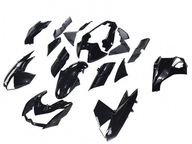 2010-2013 Kawasaki Z1000 Motorcycle Fairings - Glossy Black Canada