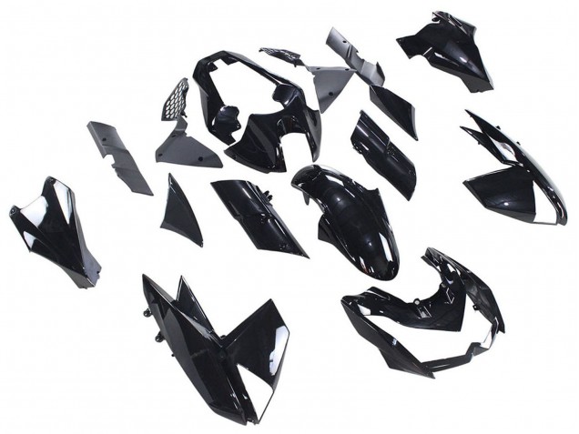 2010-2013 Kawasaki Z1000 Motorcycle Fairings - Glossy Black Canada