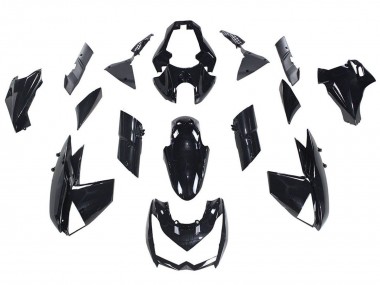 2010-2013 Kawasaki Z1000 Motorcycle Fairings - Glossy Black Canada
