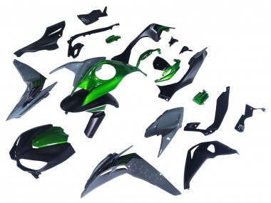2014-2019 Kawasaki Z1000 Motorcycle Fairings - Black Green Grey Canada