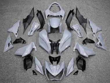 2013-2018 Kawasaki Z800 Motorcycle Fairings - Nardo Grey Black Canada