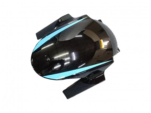 2013-2018 Kawasaki Z800 Motorcycle Fairings - Light Blue Glossy Black Canada