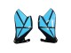 2013-2018 Kawasaki Z800 Motorcycle Fairings - Light Blue Glossy Black Canada