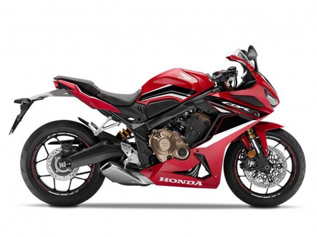 2021-2023 Honda CBR650R Motorcycle Fairings - Red White Black Canada