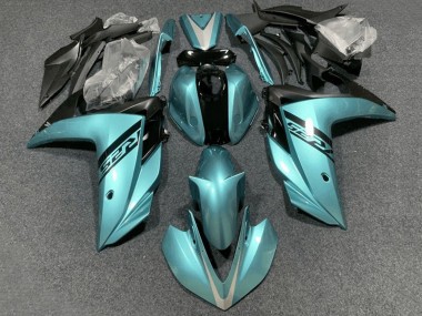 2015-2018 Yamaha YZF R3/R25 Motorcycle Fairings - Light Blue Black Canada
