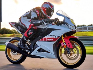 2019-2024 Yamaha YZF R125 Motorcycle Fairings - White Red Yellow Canada