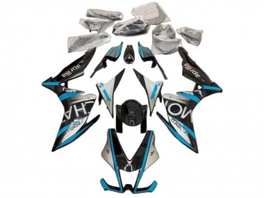 2009-2015 Aprilia RSV4 1000 Motorcycle Fairings - Silver Black Blue Canada
