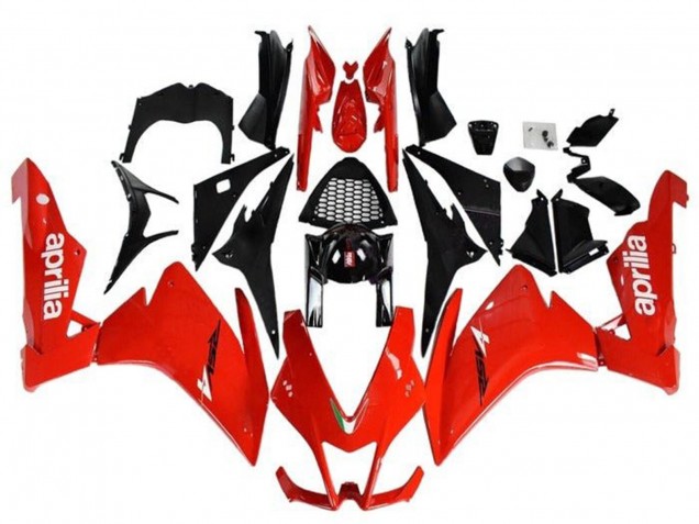 2009-2015 Aprilia RSV4 1000 Motorcycle Fairings - Red Canada