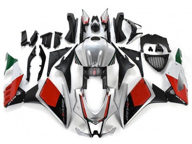 2016-2020 Aprilia RSV4 1000 Motorcycle Fairing - Silver Red Black Green Canada