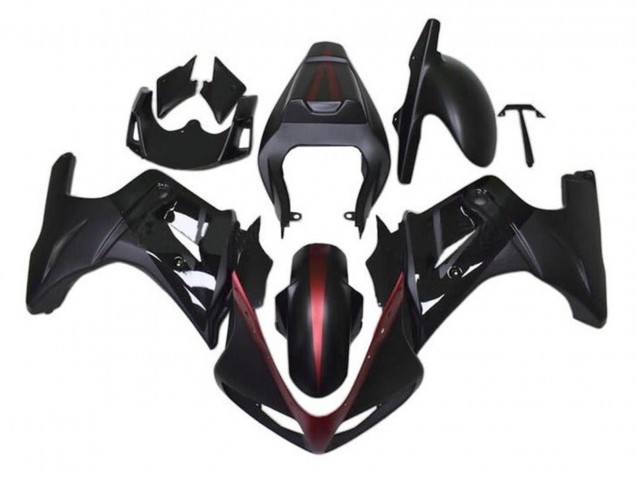 2003-2013 Suzuki SV650 Motorcycle Fairings - Matte Black Red Glossy Black Canada