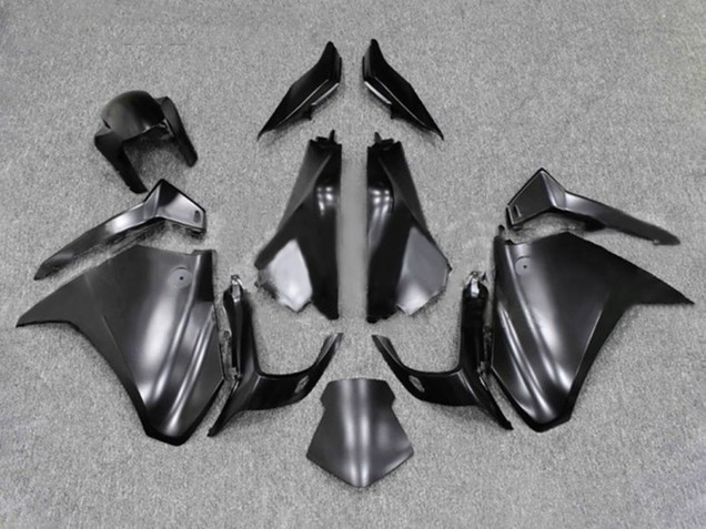 2010-2016 Honda VFR 1200 Motorcycle Fairings - Matte Black Glossy Black Canada
