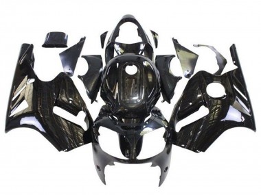 2000-2001 Kawasaki ZX12R Motorcycle Fairing - Glossy Black Canada