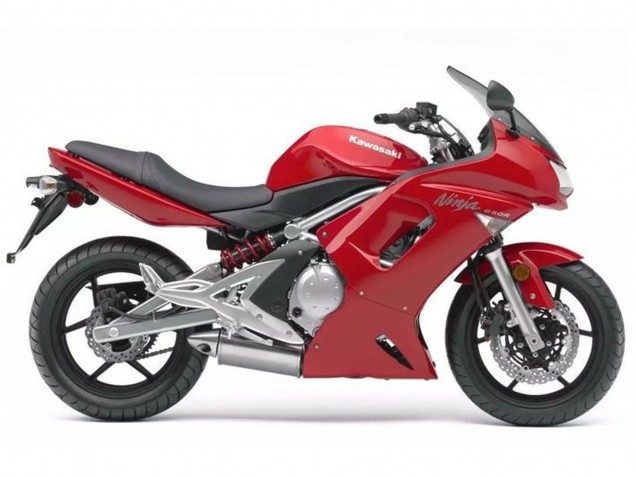 2006-2008 Kawasaki Ninja 650 EX650 Motorcycle Fairings - Red Canada
