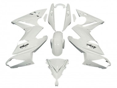2009-2011 Kawasaki Ninja 650 EX650 Motorcycle Fairings - White Canada