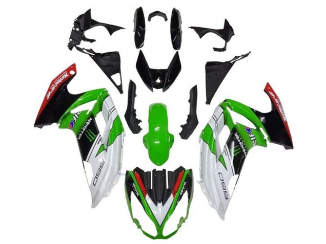 2012-2016 Kawasaki Ninja 650 EX650 Motorcycle Fairings - White Green Black Red Monster Canada