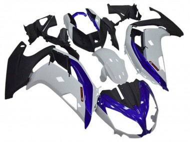 2012-2016 Kawasaki Ninja 650 EX650 Motorcycle Fairings - White Blue Matte Black Canada