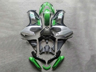 2012-2016 Kawasaki Ninja 650 EX650 Motorcycle Fairings - Green Grey Black Canada