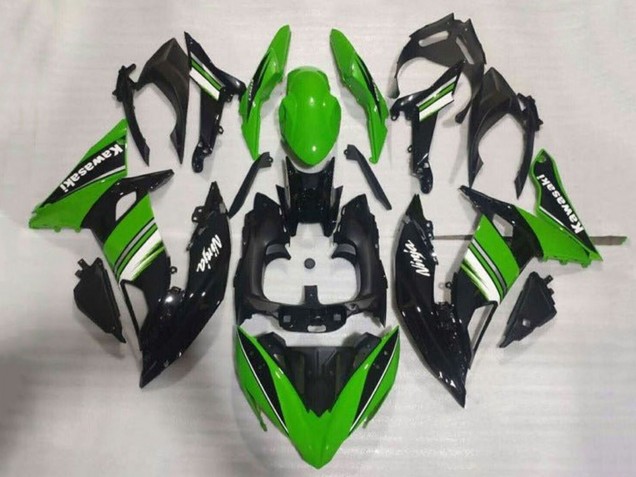 2017-2019 Kawasaki Ninja 650 EX650 Motorcycle Fairings - Green Black White Canada