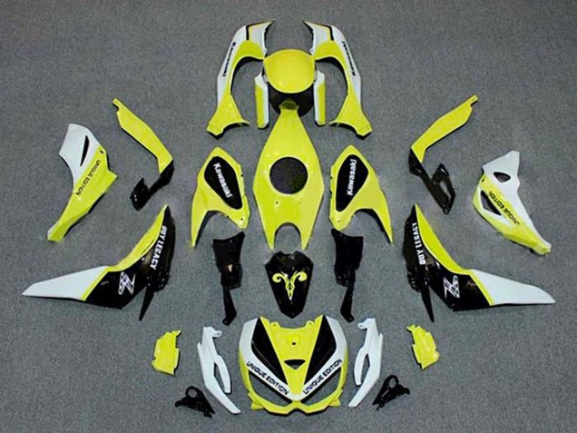 2014-2019 Kawasaki Z1000 Motorcycle Fairings - White Yellow Black Canada