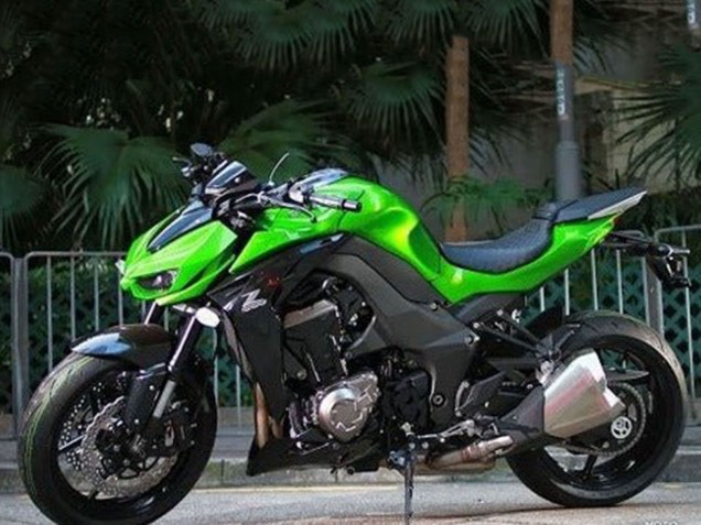 2014-2019 Kawasaki Z1000 Motorcycle Fairings - Green Canada