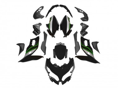 2015-2021 Kawasaki Versys 650 Motorcycle Fairings - Black Green Silver Canada
