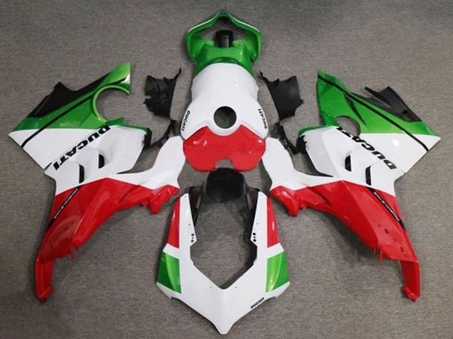 2020-2021 Ducati Panigale V4 V4S Motorcycle Fairings - White Red Green Black Canada
