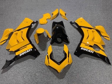 2020-2021 Ducati Panigale V4 V4S Motorcycle Fairings - Yellow Glossy Black Canada
