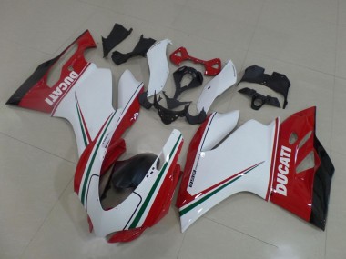 2011-2014 Ducati Panigale 899 Motorcycle Fairings - White Red Green Glossy Black Canada