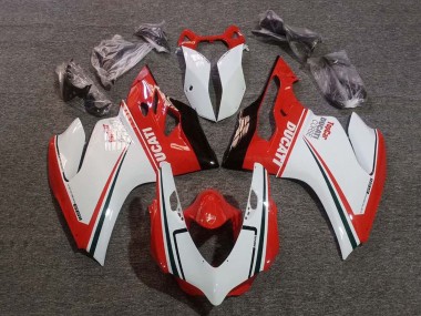 2011-2014 Ducati Panigale 1199 Motorcycle Fairings - White Red Green Glossy Black Corse Canada