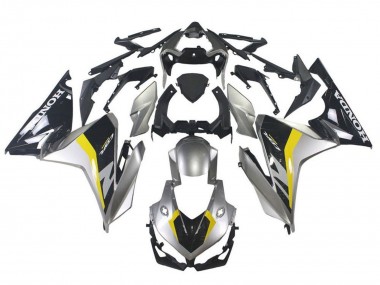 2019-2021 Honda CBR500R Motorcycle Fairing - Silver Glossy Black Yellow Canada