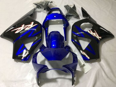 2002-2003 Honda CBR900RR 954 Motorcycle Fairings - Blue Glossy Black Canada