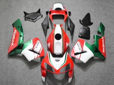 2005-2006 Honda CBR600RR Motorcycle Fairings - Matte Red White Green Canada