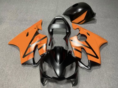 2001-2003 Honda CBR600 F4i Motorcycle Fairings - Orange Matte Black Canada