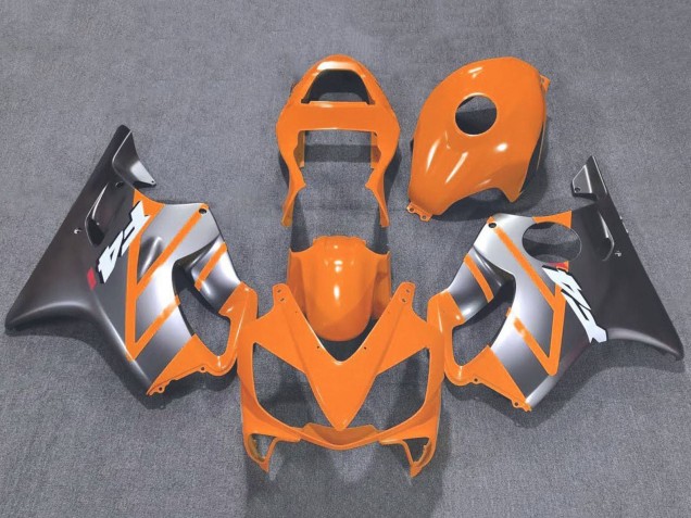 2001-2003 Honda CBR600 F4i Motorcycle Fairings - Silver Orange Canada