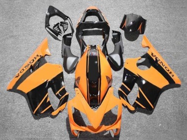 2001-2003 Honda CBR600 F4i Motorcycle Fairings - Orange Glossy Black Stripe Canada