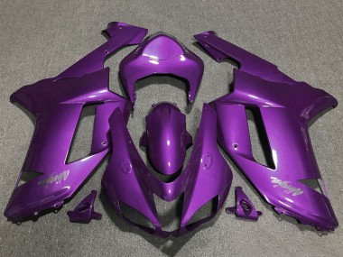 2007-2008 Kawasaki ZX6R Motorcycle Fairings - Purple Canada
